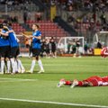 BLOGI JA FOTOD | Eesti teenis 94. minuti väravast Malta üle magusa võidu, Hein tõrjus penalti