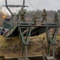 ВИДЕО | Эстонские резервисты возвели заграждения для остановки движения техники условного противника