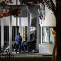 Rootsis Helsingborgis lasti õhku politseimaja sissepääs