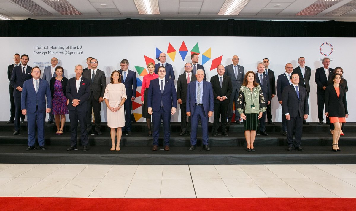 Встреча глав МИД стран-членов ЕС в Праге