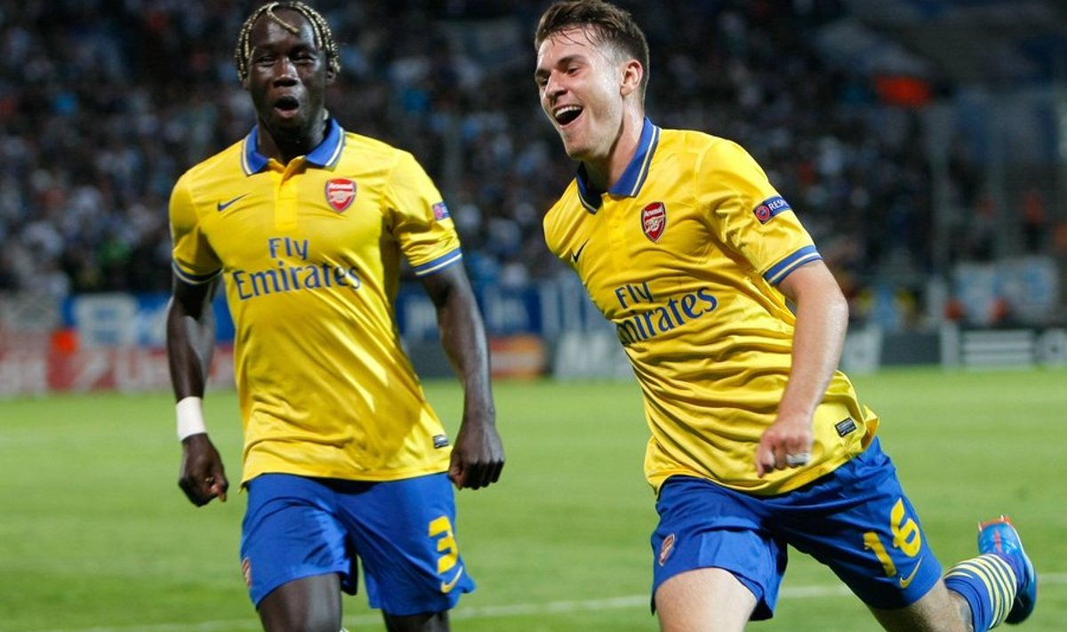Aaron Ramsey ja Bacary Sagna