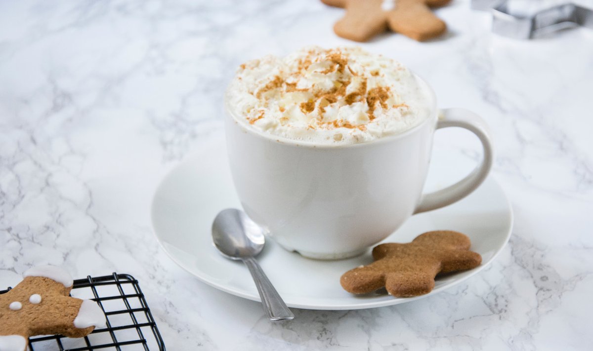 Piparkoogi latte - jõulutunne tassis!