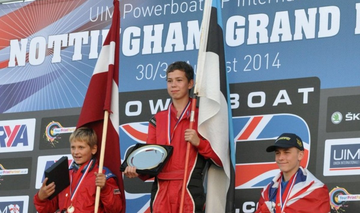 GT15-klassis kuldmedali võitnud Gregor Eevardi