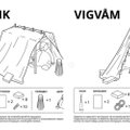 IKEA выпустила инструкцию по тому, как построить Dömik, Vigvåm и Krepöst. Скорее хватайте подушки и пледы!