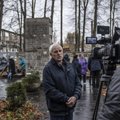 ФОТО | Жители Пыхья-Таллинна протестовали против демонтажа воинского мемориала завода Вольта