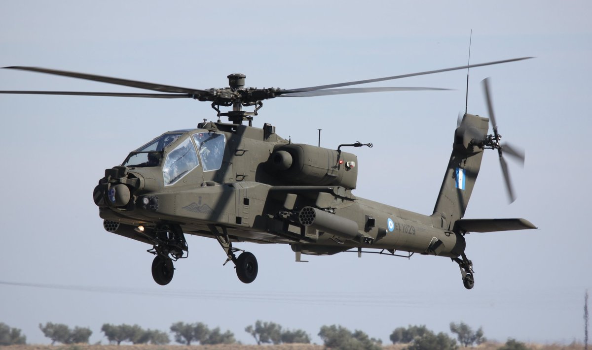Kreeka armee AH-64 Apache