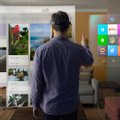 Microsofti HoloLens – näeb välja nagu peavõru, aga avab ukse virtuaalreaalsusesse
