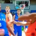 VIDEO | ABSURD! NBA täht virutas sõprusmängu ajal Rapla pallurile nii kõvasti näkku, et murdis käeluu
