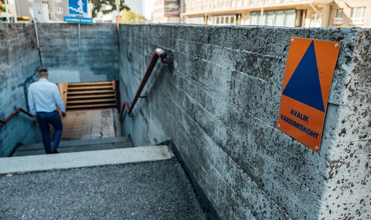 В случае опасности в качестве временного укрытия можно использовать, например, подземный пешеходный тоннель.