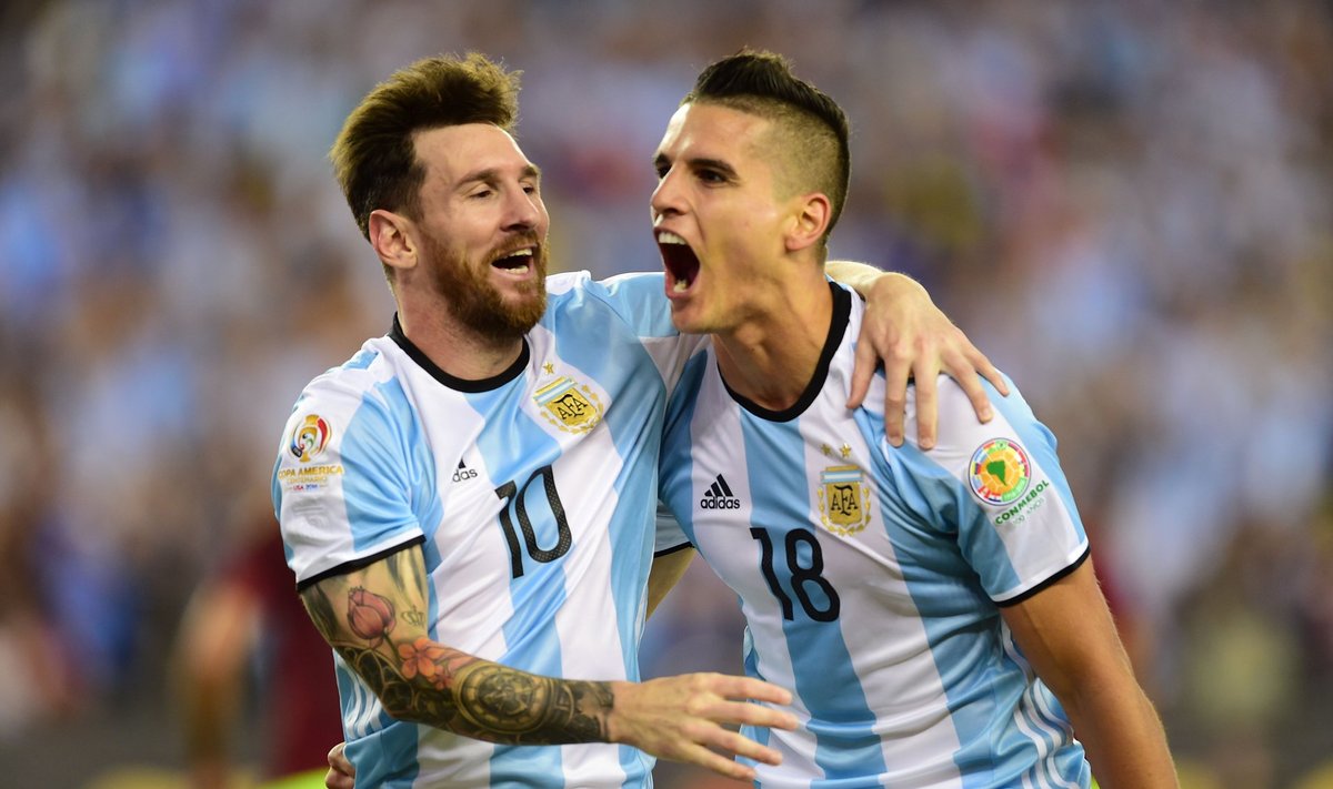 Copa America veerandfinaal Argentina vs Venezuela