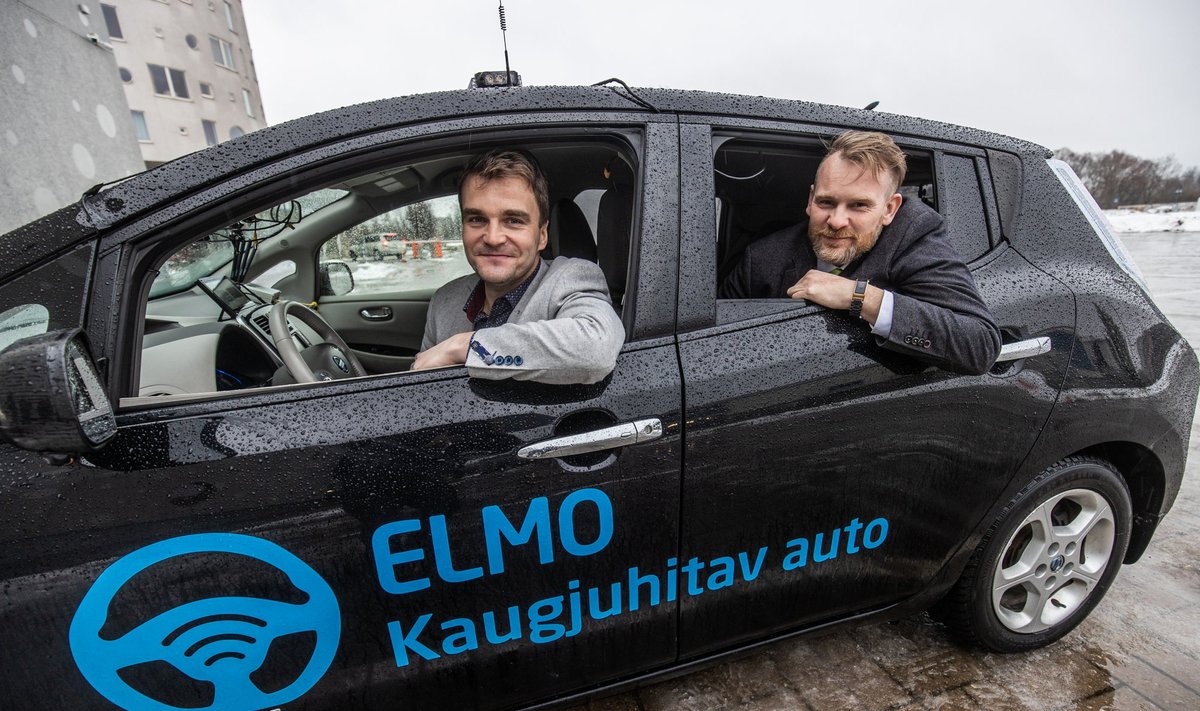 ELMO rendi kaugjuhitav auto - Enn Laansoo ja Ermo Kontson.