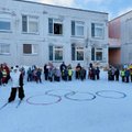 Детские сады Ласнамяэ отметили начало Олимпиады зажжением огня и спортивными соревнованиями