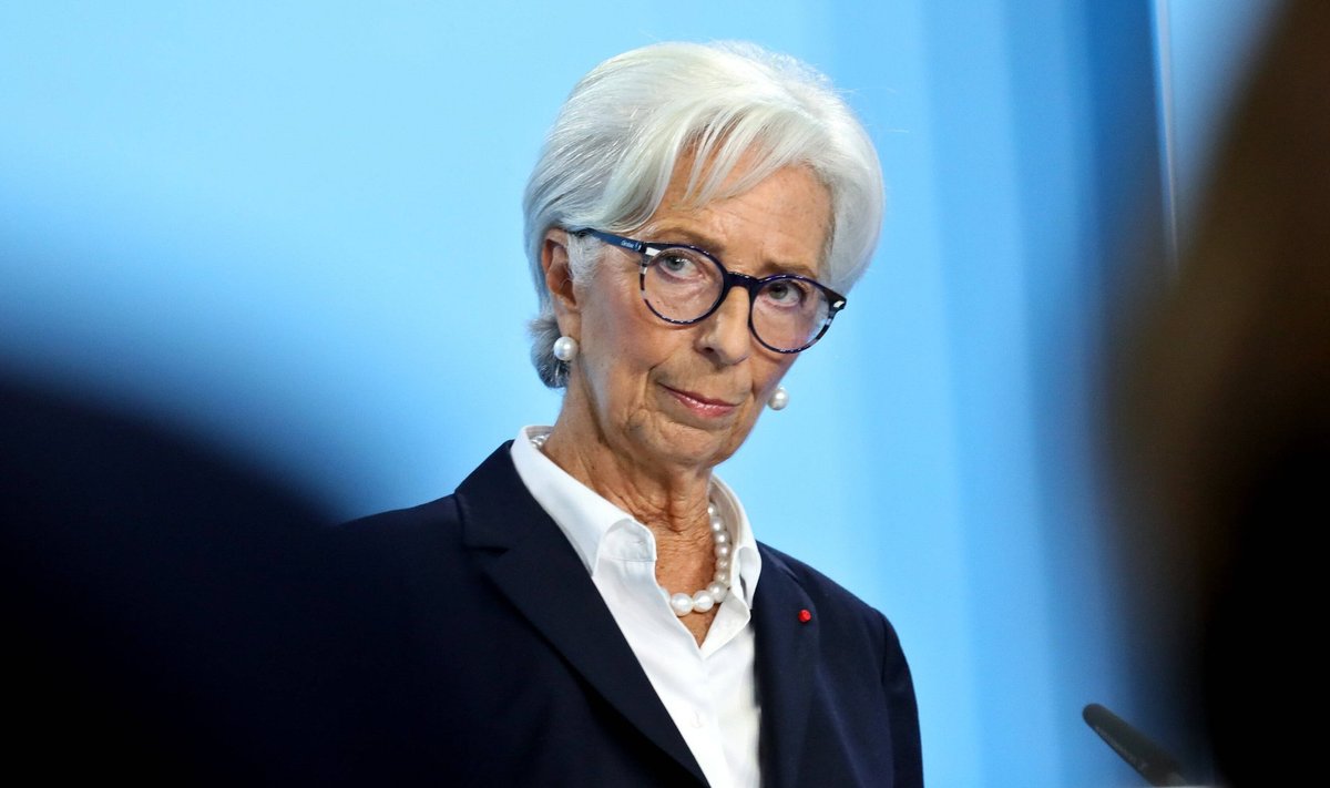 Euroopa keskpanga president Christine Lagarde