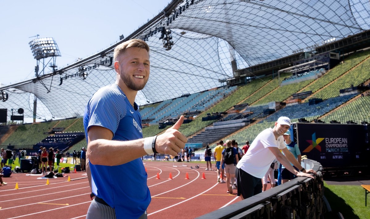 Janek Õiglane kiitis Müncheni olümpiastaadionit.