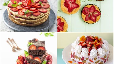 Koogid-tordid, milles särab meie suvemarjade superstaar - maasikas