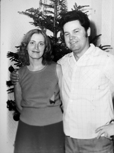 Анатолий с супругой Лидой, Таллинн, 1982 год.