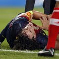 VIDEO: Barcelona kapten sai Meistrite liiga mängus jubeda vigastuse