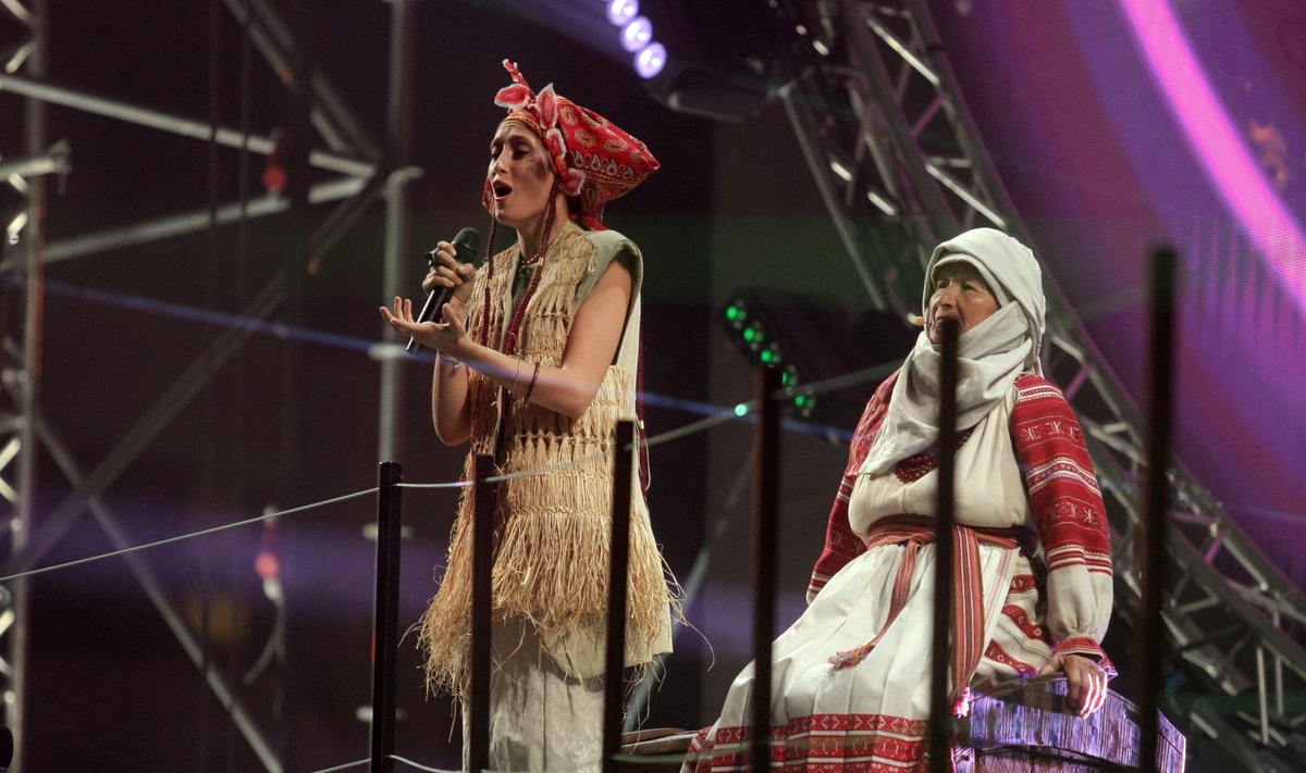 Alina Pash, kes pidi Ukrainat esialgu Eurovisionil esindama.