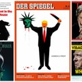 FOTOD: Maailma ajakirjad võistlevad Trumpi-esikaantega - kus on ta matšeetega terrorist, kus süütepudeliga mässaja?