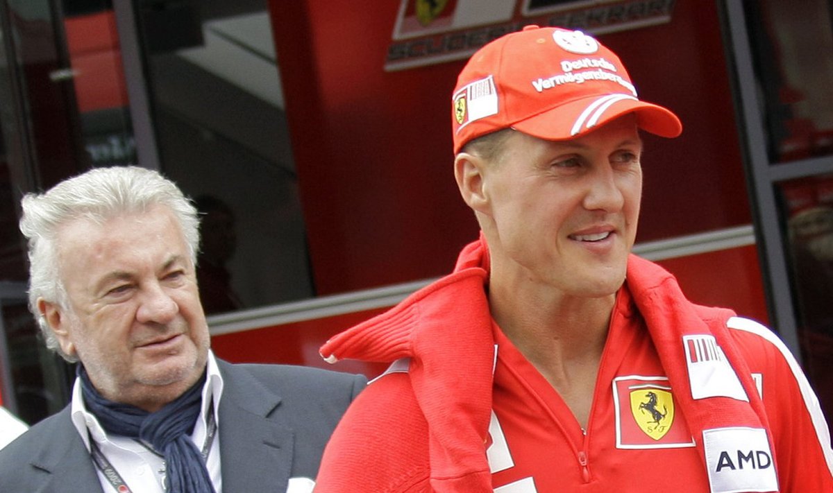 Willi Weber ja Michael Schumacher 2009. aastal