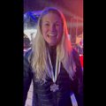 VIDEO | USA-le ajaloolise MM-kulla toonud Jessie Diggins kutsub eestlasi laulukaare alla MK-etapile kaasa elama  