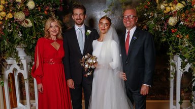 FOTOD | Suurärimees Joakim Heleniuse tütar sai neljandal katsel mehele: pulmadeks küsiti Elizabeth II luba, pidu toimus megastaaride meelispaigas