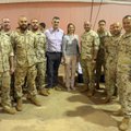 FOTOD | Prantsuse kaitseminister ja Eesti kaitseministeeriumi kantsler kohtusid Malis teenivate Eesti kaitseväelastega