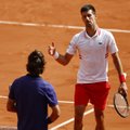 Kaks esimest setti kaotanud Djokovic võitis raskustega, Nadal näitas võimu