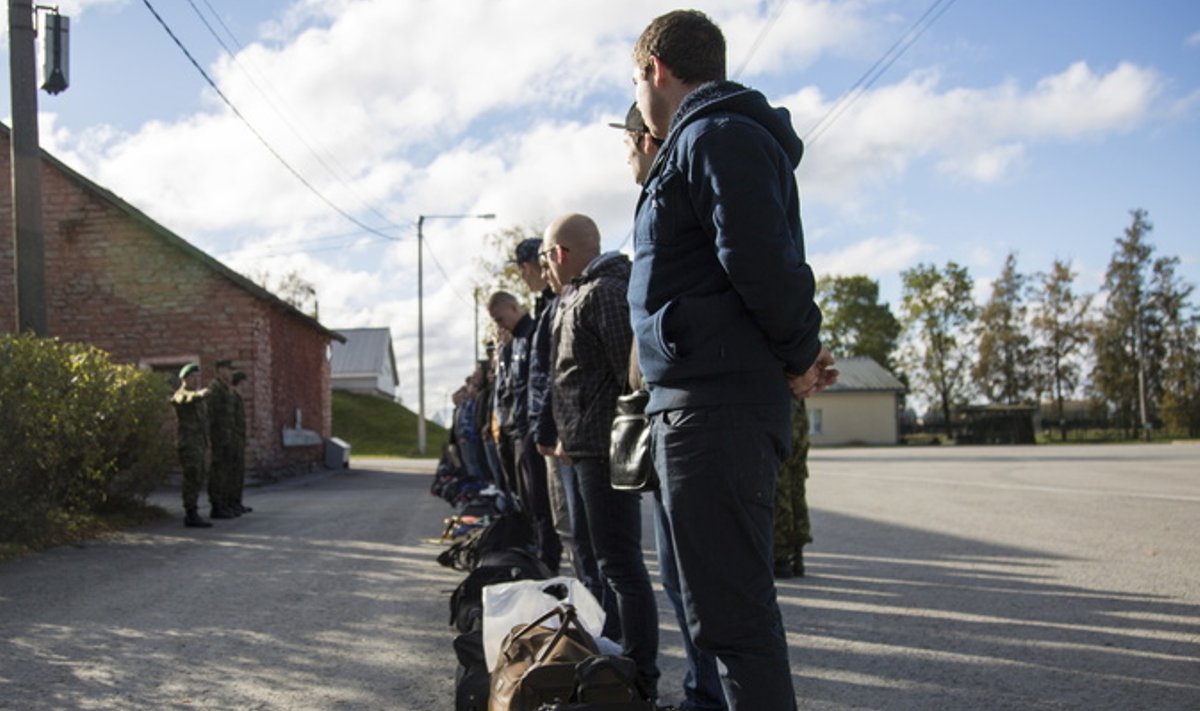 Uued ajateenijad Kalevi jalaväepataljonis