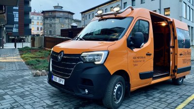 Renault Master, millega väravaid läbisime