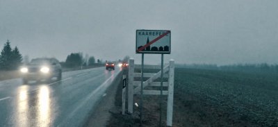 Asulast välja sõites muret pole, kiirus on väike