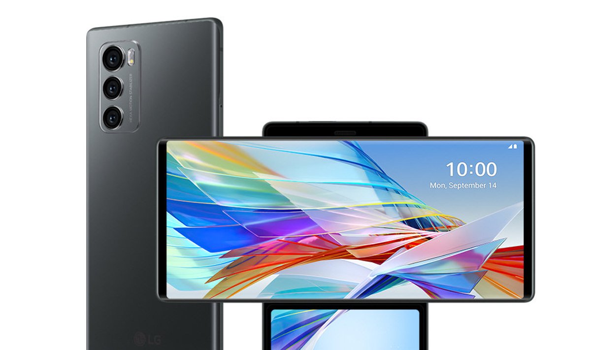 LG nutitelefon Wing (tootja foto)