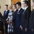 ФОТО DELFI: Рыйвас представил новое правительство президенту