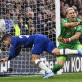 Kuuenda järjestikuse võidu võtnud Chelsea tõusis Inglismaal teiseks