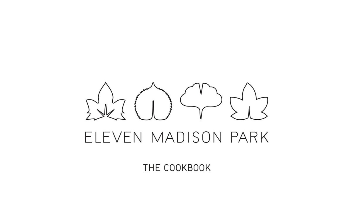Eleven Madison Park restorani kokaraamat.