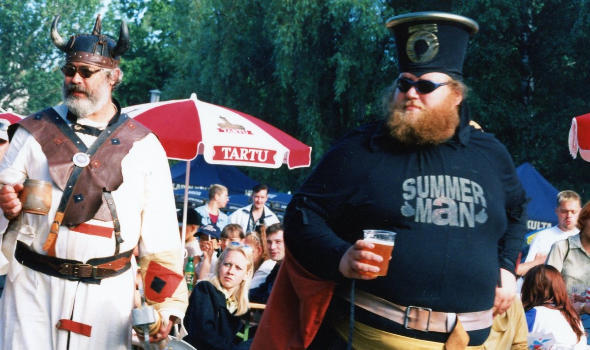 SUMMER MAN JA ÕLLEVIIKING: Õllesummer oli 1998. aastal üks suve suuremaid üritusi, kui mitte suurim.