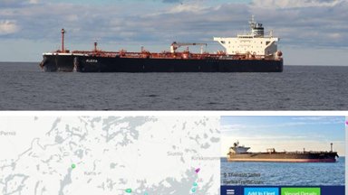 FOTOD | Soome lahel seilanud Vene tankeris süttis eluruum, päästeoperatsiooni juhtis Eesti
