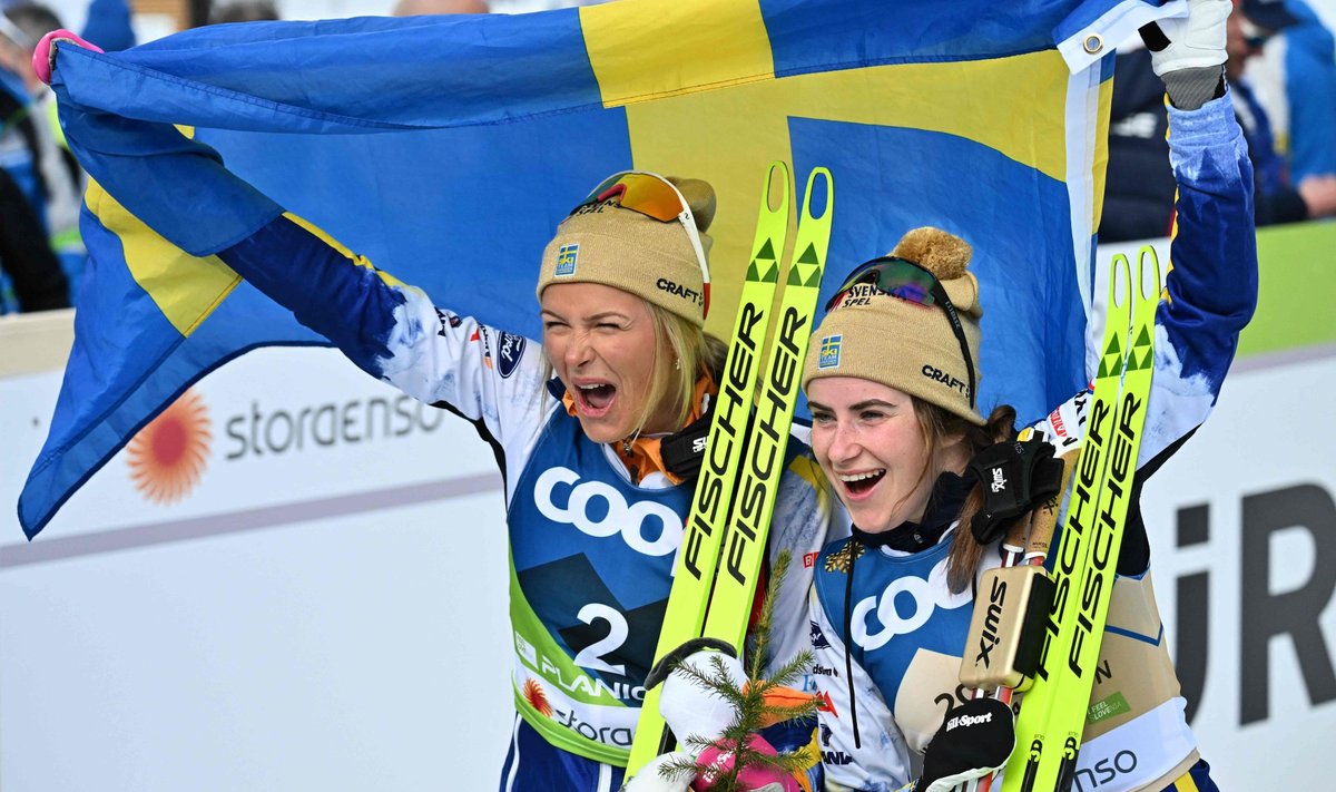 Ebba Andersson ja Frida Karlsson.
