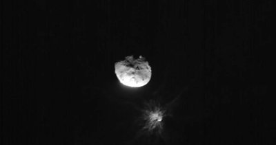 Asteroid kallutati kursilt kõrvale