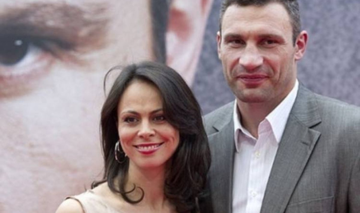 Виталий Кличко с женой Натальей