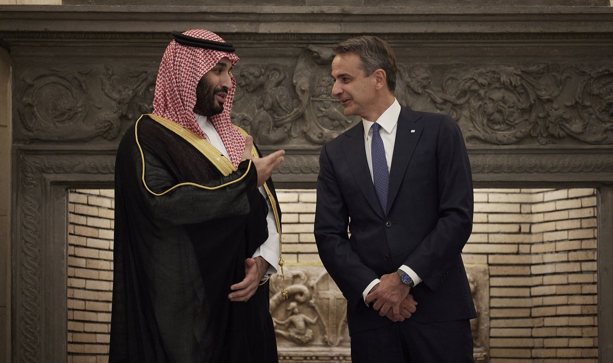 Prints Mohammedi kohtumine Kreeka peaministri Mitsotákisega märgib Saudi Araabia isolatsiooni lõppu.
