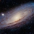 Andromeeda galaktikas on näha ammuse kokkupõrke jälgi