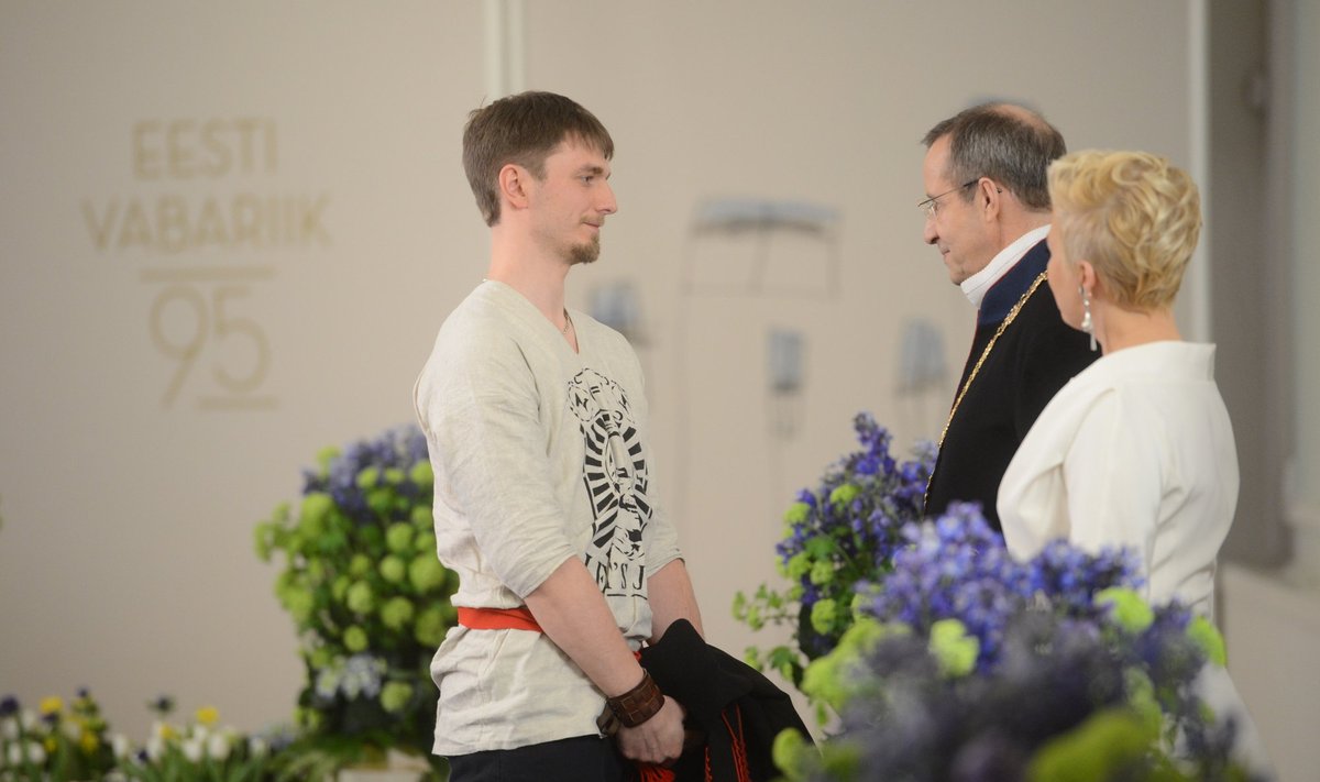 Meelis Kaldalu EV95 vastuvõtul