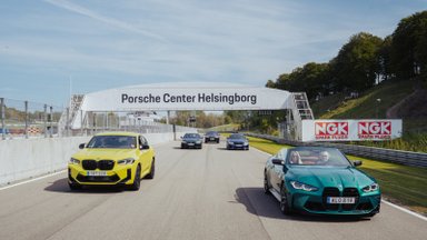 Päev kiirete BMW-dega Rootsis: rajalt ülisalajasse muuseumi