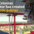 VIDEO JA FOTOD | Tartus katlamaja korstna täis maalinud Mihkel Joala: heameelega kataksin piltidega kõik Annelinna majade otsaseinad