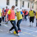 ГАЛЕРЕЯ | В Таллинне сыграли в футбол для незрячих. На площадке среди прочих были Парейко и Шмигун-Вяхи