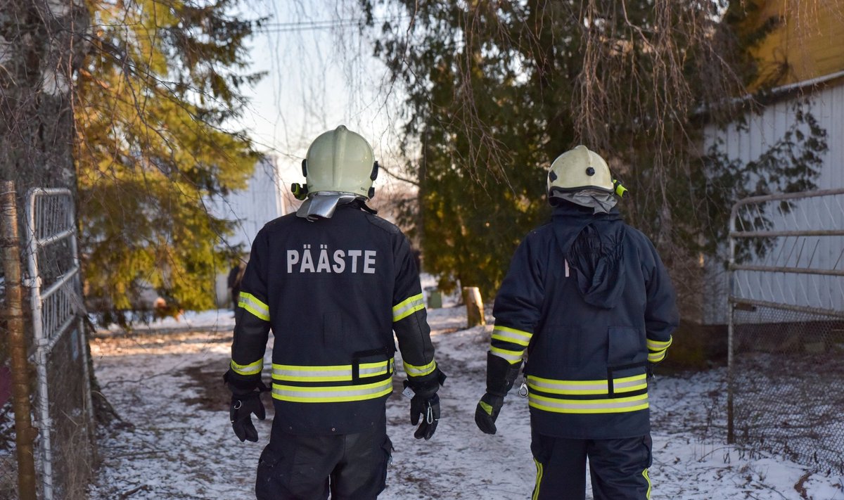 Tulekahjus hukkus inimene. Pilt ei ole selle juhtumiga seotud.