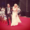 ILUS FOTO: Kristiina ja Aivar lehvisid VIPis nagu noor pruutpaar