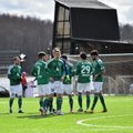 Levadiale suureskooriline võit, järjekordse penalti realiseerinud Beglarišvili kerkis Anieri kõrvale