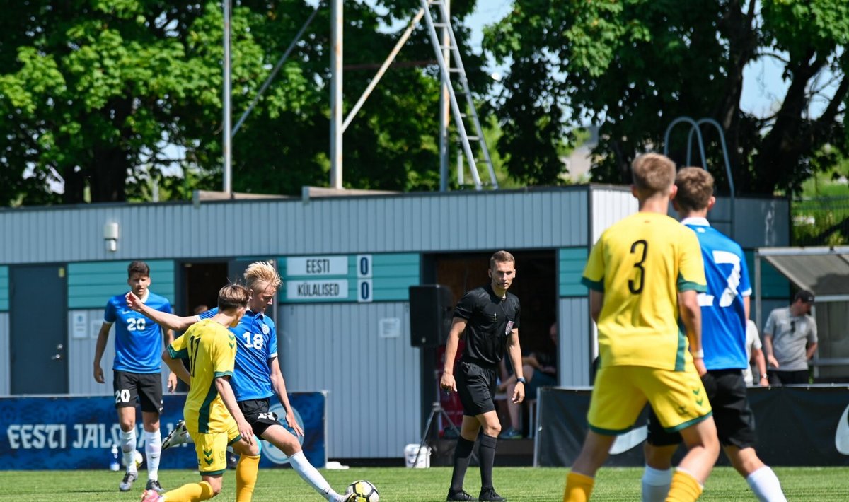 Eesti U19 jalgpallinoored viigistasid Leeduga - Delfi Sport